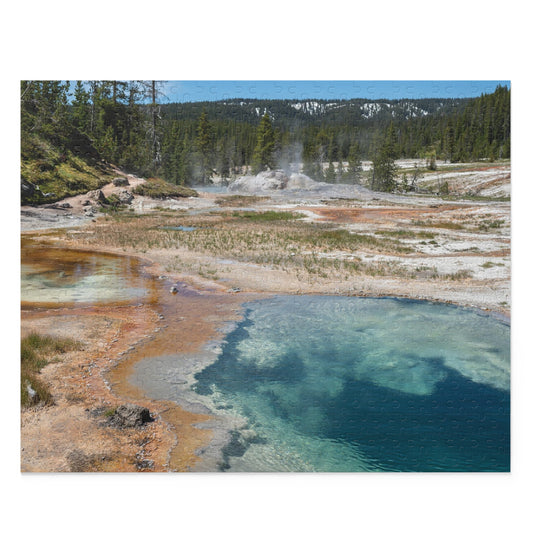 Shoshone Geyser Basin, Yellowstone National Park - Puzzle (120, 252, 500-Piece)
