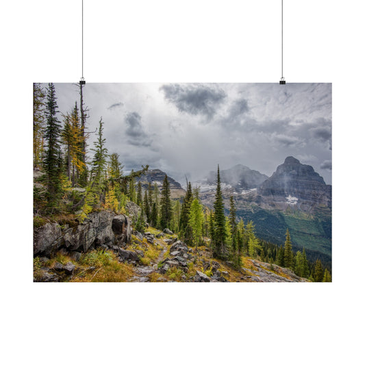 Glacier National Park - Matte Horizontal Poster
