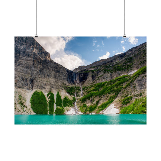 Lake Frances, Glacier National Park - Matte Poster