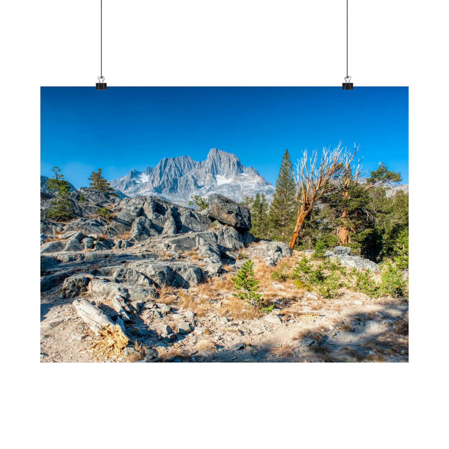 Ansel Adams Wilderness, Sierra Nevada, California - Matte Horizontal Poster